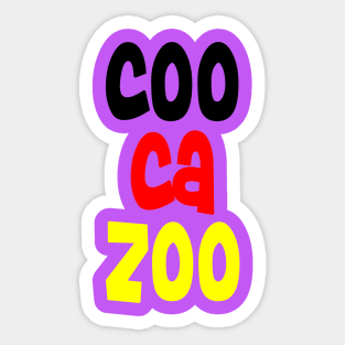 coo_ca_zoo Sticker